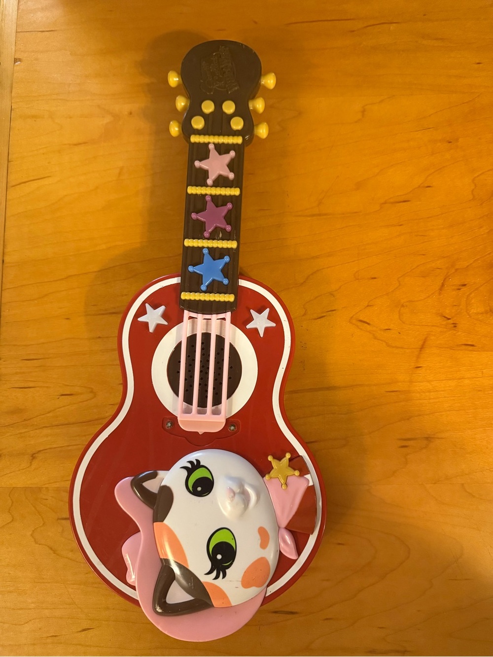 Disney Sheriff Callie's Wild Wild West Strum And Star Guitar Musical Instrument